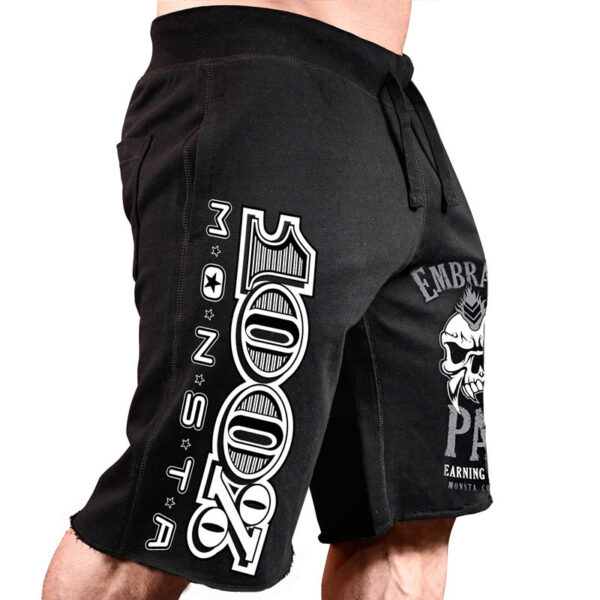 Shorts Casual Running Big Print Five-Point Pants Cotton Shorts Men - Image 7