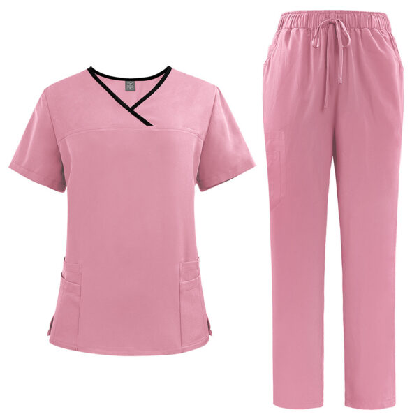 Export Hand Washing Suit Split Suit Short Sleeve Uniform - Image 2