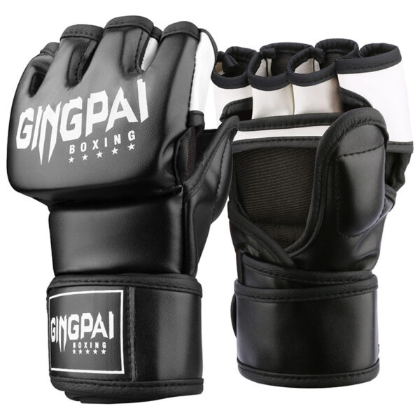 Adult Male And Female Half Finger Boxing Gloves Boxing Glove - Image 4