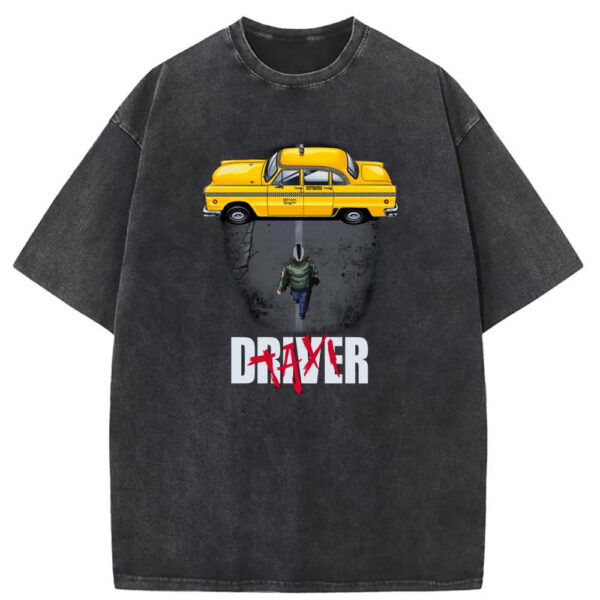 New American Retro Printed T-shirt - Image 6
