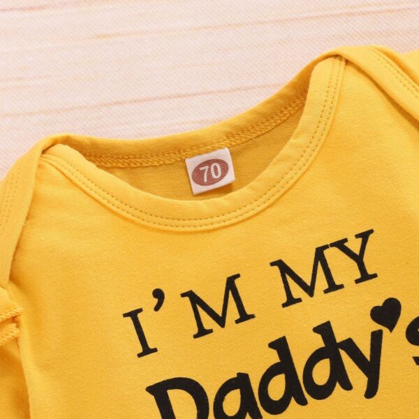 Cute Baby Short Sleeve Letter Jacket Sunflower Shorts Three-piece Set - Image 10