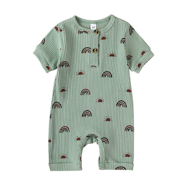 Summer New Short Sleeves For Baby And Infants Rompers Jumpsuit - Image 10