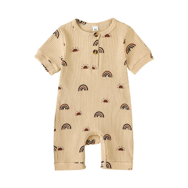 Summer New Short Sleeves For Baby And Infants Rompers Jumpsuit - Image 5