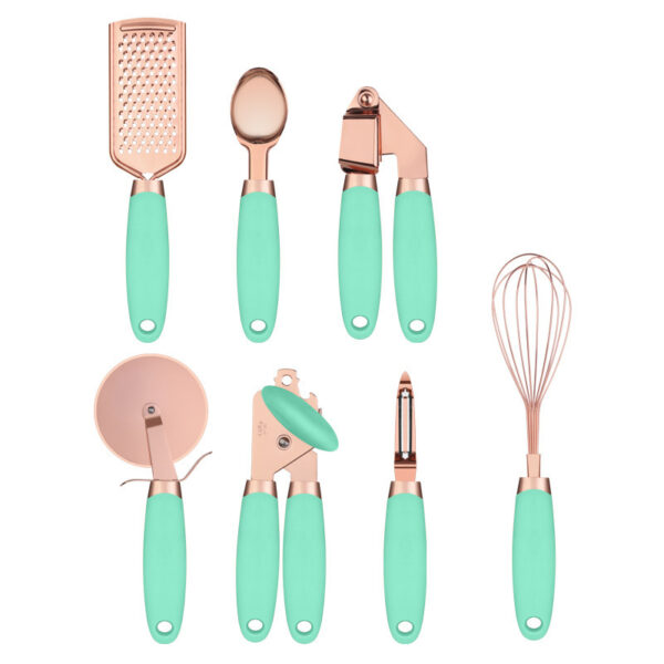 Kitchen Household Peeler Gadget Copper Plating Set - Image 2