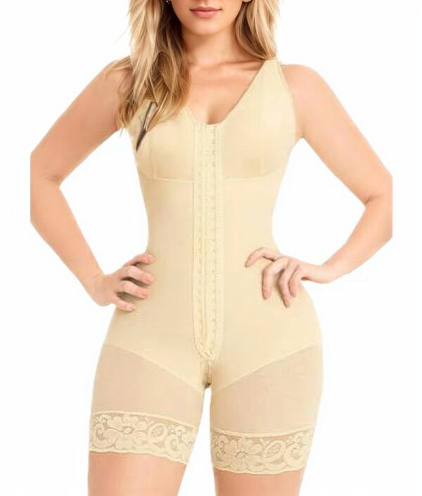 Fajas Colombianas Shapewear For Women Tummy Control Post Surgery Full Body Shaper Butt Lifter With Zipper Crotch Skimsbodysuits Elegant Fajas Melibelt Bodysuitfajashaper - Image 3