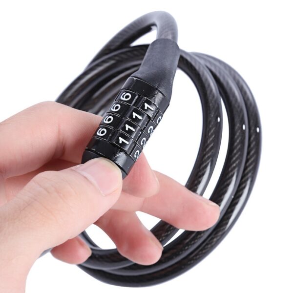 Electric Vehicle Steel Cable Steel Wire Chain Lock - Image 3