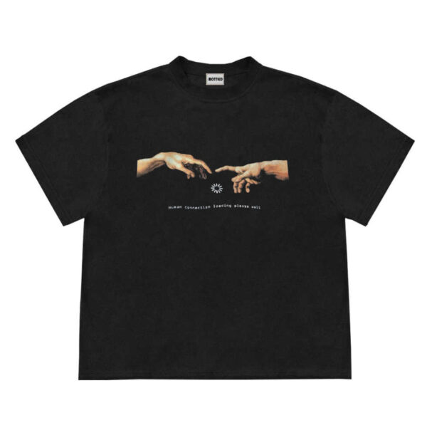 Men's American Retro Minimalist Printed Short Sleeved Shirt - Image 5