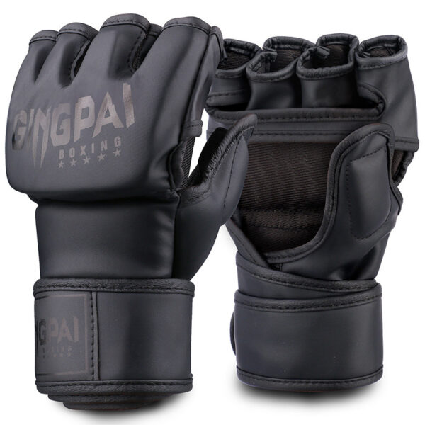 Adult Male And Female Half Finger Boxing Gloves Boxing Glove - Image 2