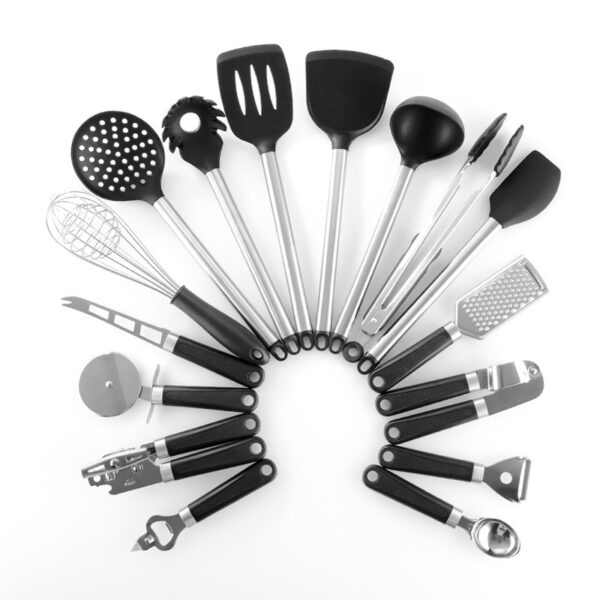 Kitchen Gadgets Cooking Silicone Spatula Spoon Set - Image 5