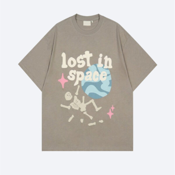 Men's Fashion Simple Print Short-sleeved Tops