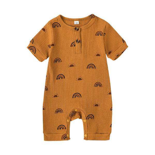 Summer New Short Sleeves For Baby And Infants Rompers Jumpsuit - Image 4