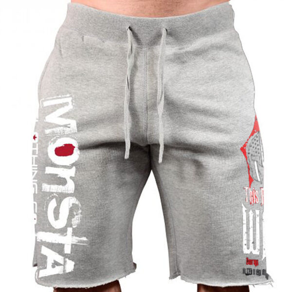Shorts Casual Running Big Print Five-Point Pants Cotton Shorts Men - Image 6