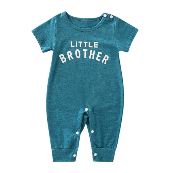 Male Alphabet Long Sleeved Romper Newborn Baby Jumpsuit Female Baby Casual Romper - Image 7