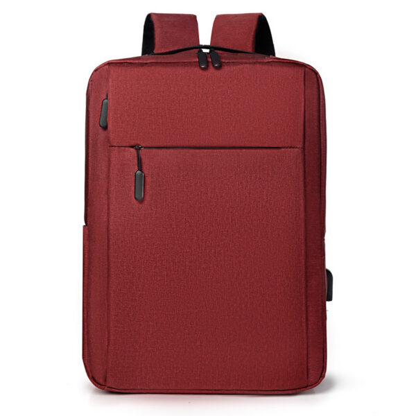 Men's And Women's Fashion Casual Exercise Canvas Business Backpack - Image 8