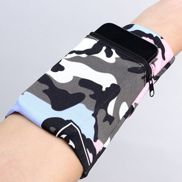 Running Mobile Phone Arm Bag Men Women Wristband Wrist Armband Fitness Wrist Bag Outdoor Sports Arm Bag Breathable Bracelet Bags - Image 7