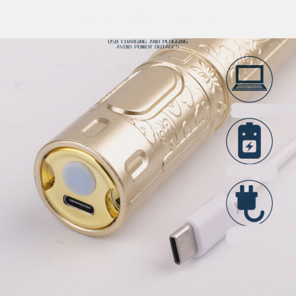 Hair Clipper Oil Head Carved Electric Hair Cutter Household Charging - Image 2