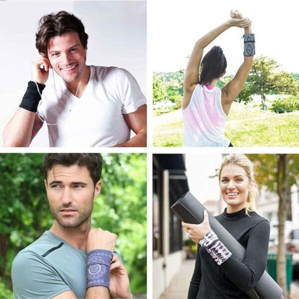 Running Mobile Phone Arm Bag Men Women Wristband Wrist Armband Fitness Wrist Bag Outdoor Sports Arm Bag Breathable Bracelet Bags - Image 8